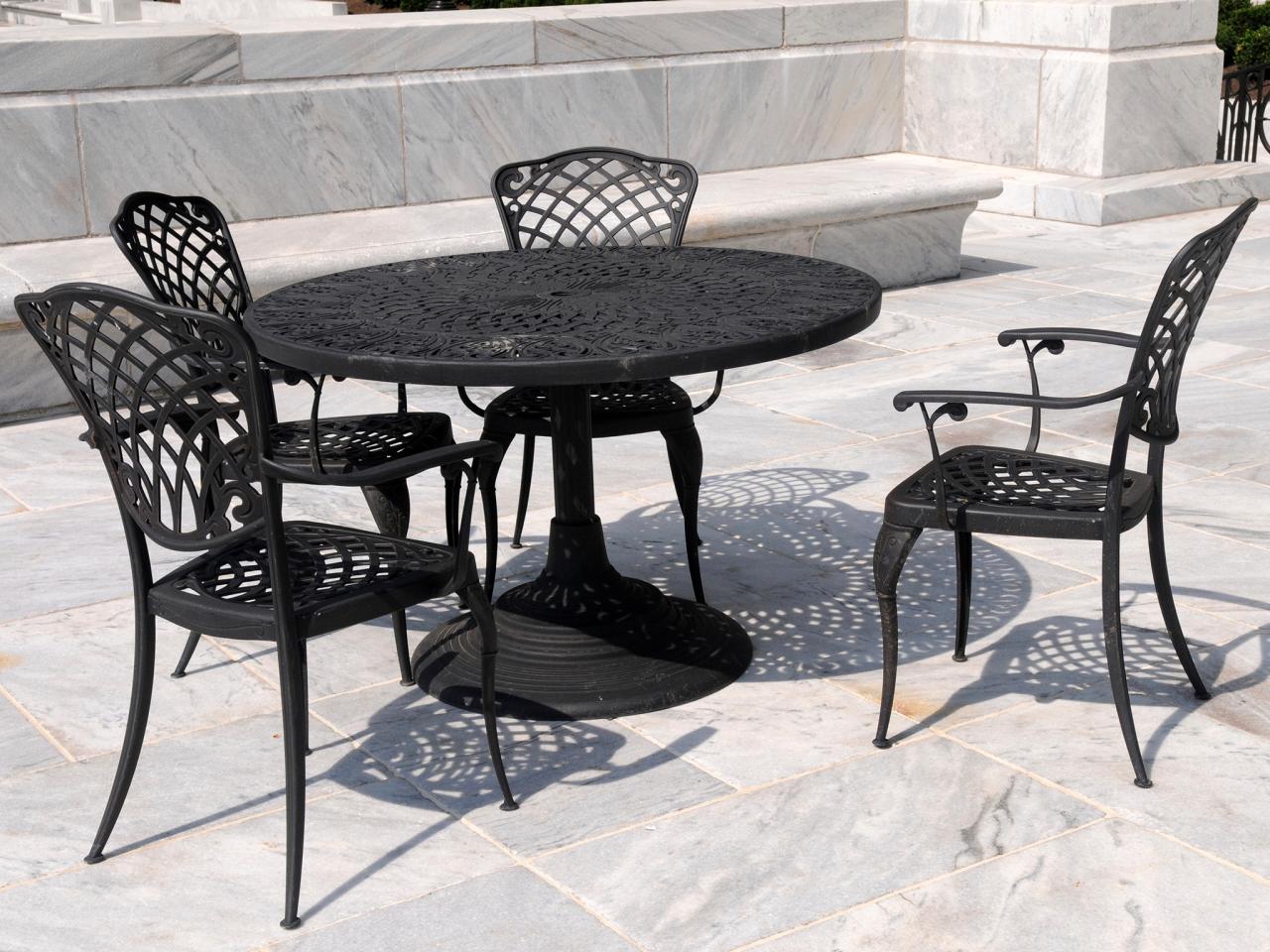 How To Clean Iron Patio Furniture