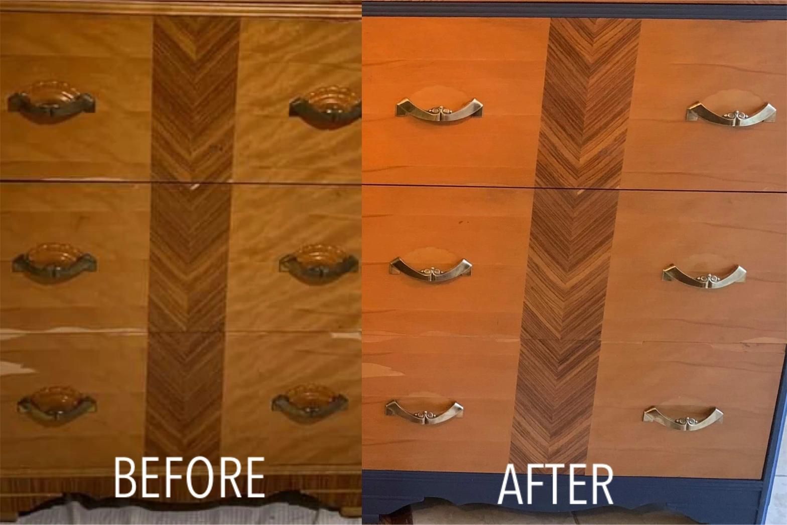 How To Clean Old Dresser Hardware