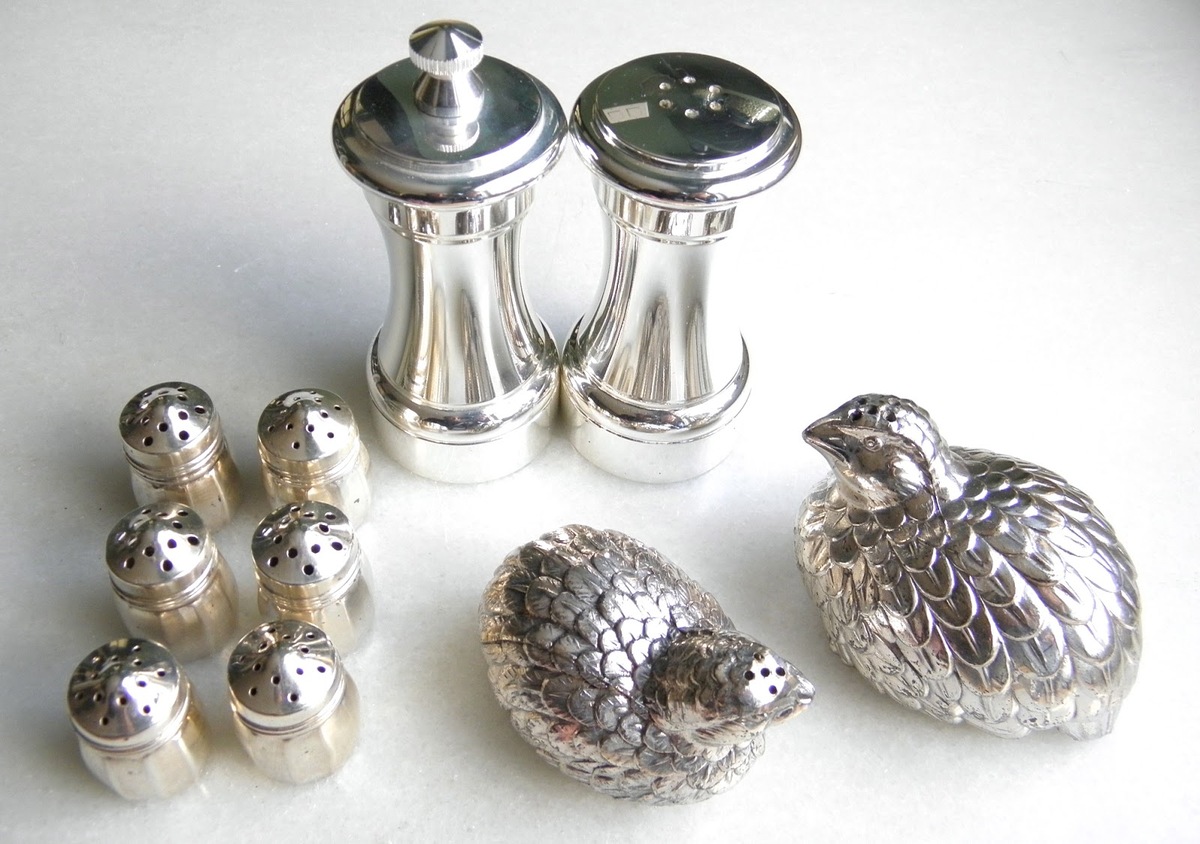 How To Clean Tarnished Silver Salt And Pepper Shakers