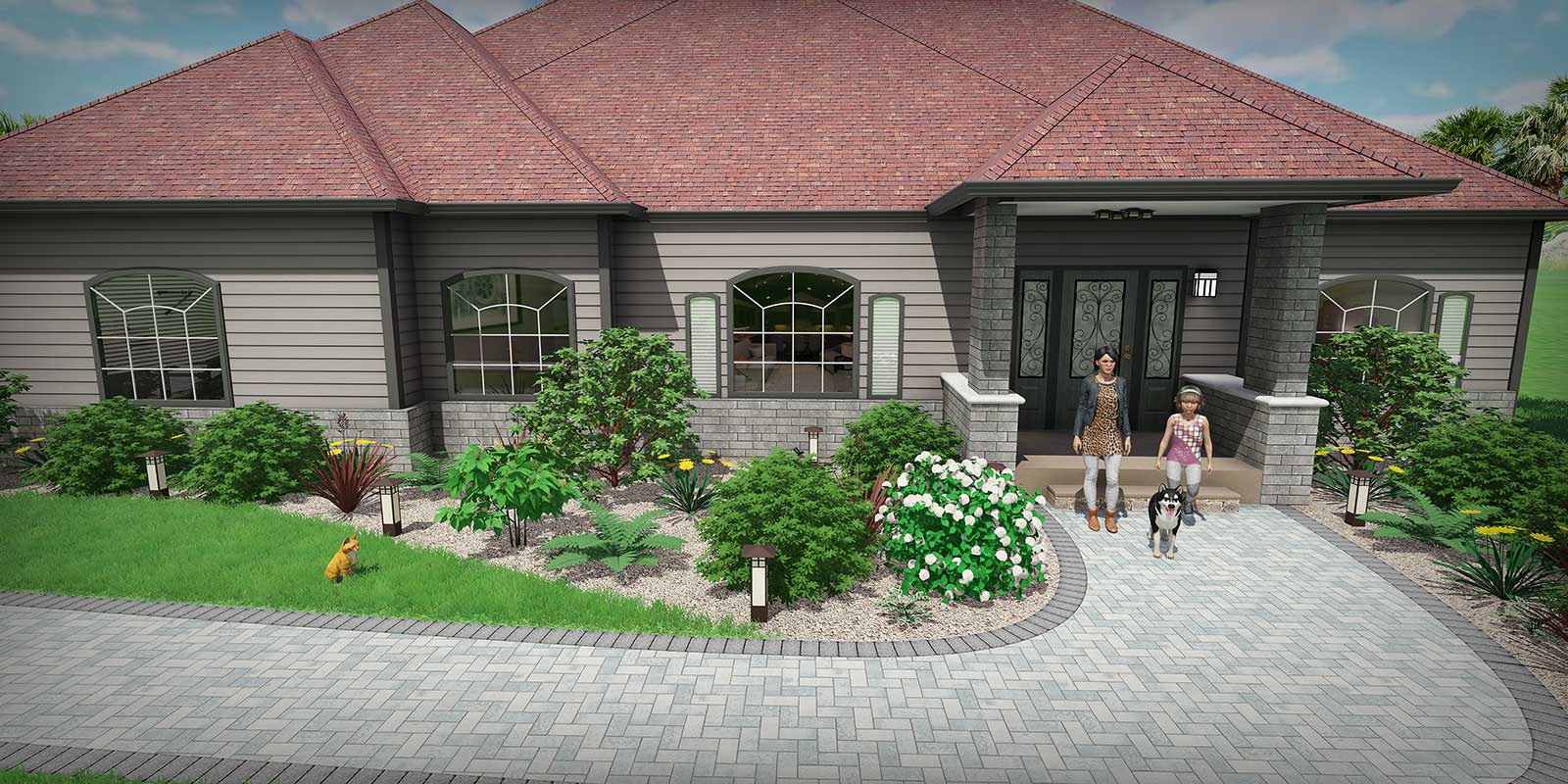 How To Create A Front Porch With Realtime Landscape Architect