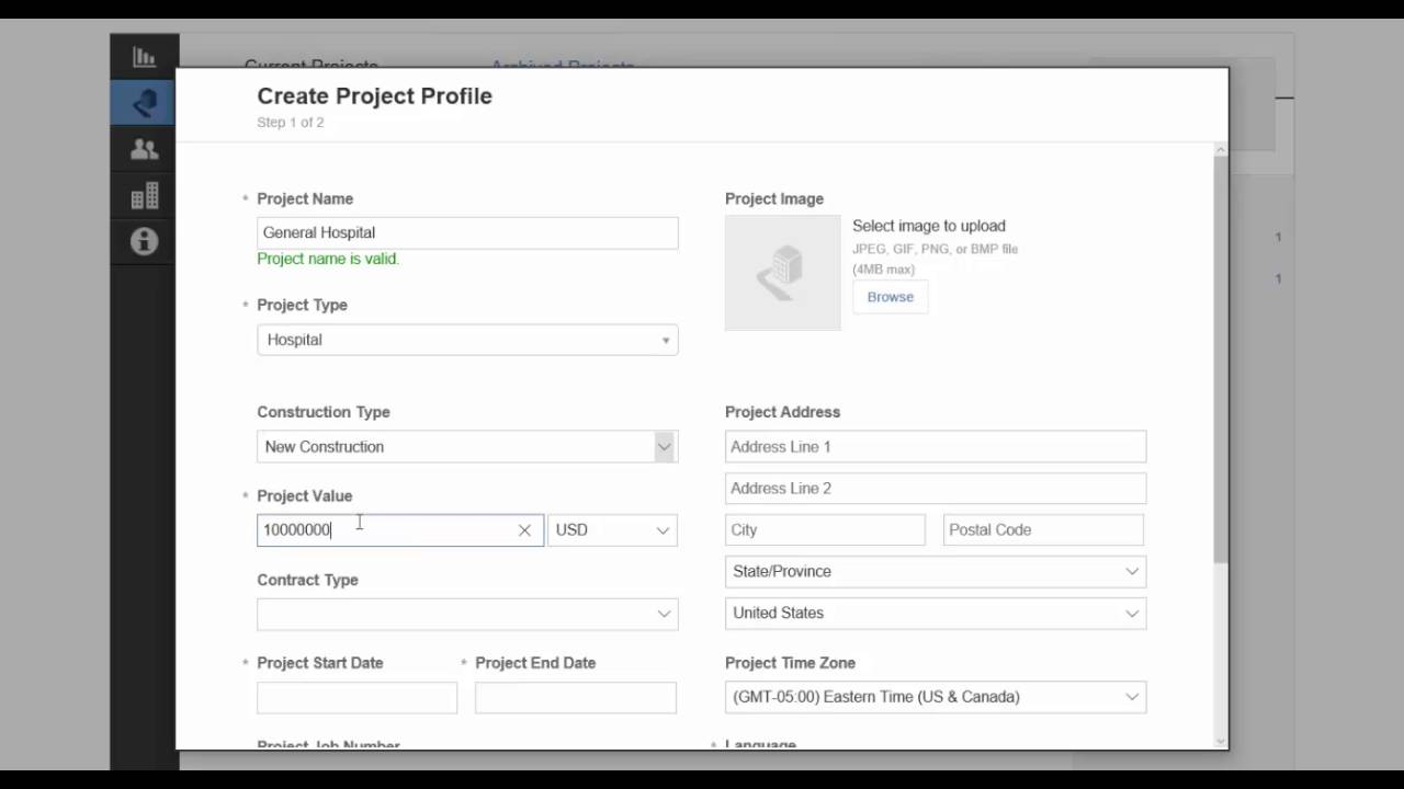 How To Create A New Project In BIM 360