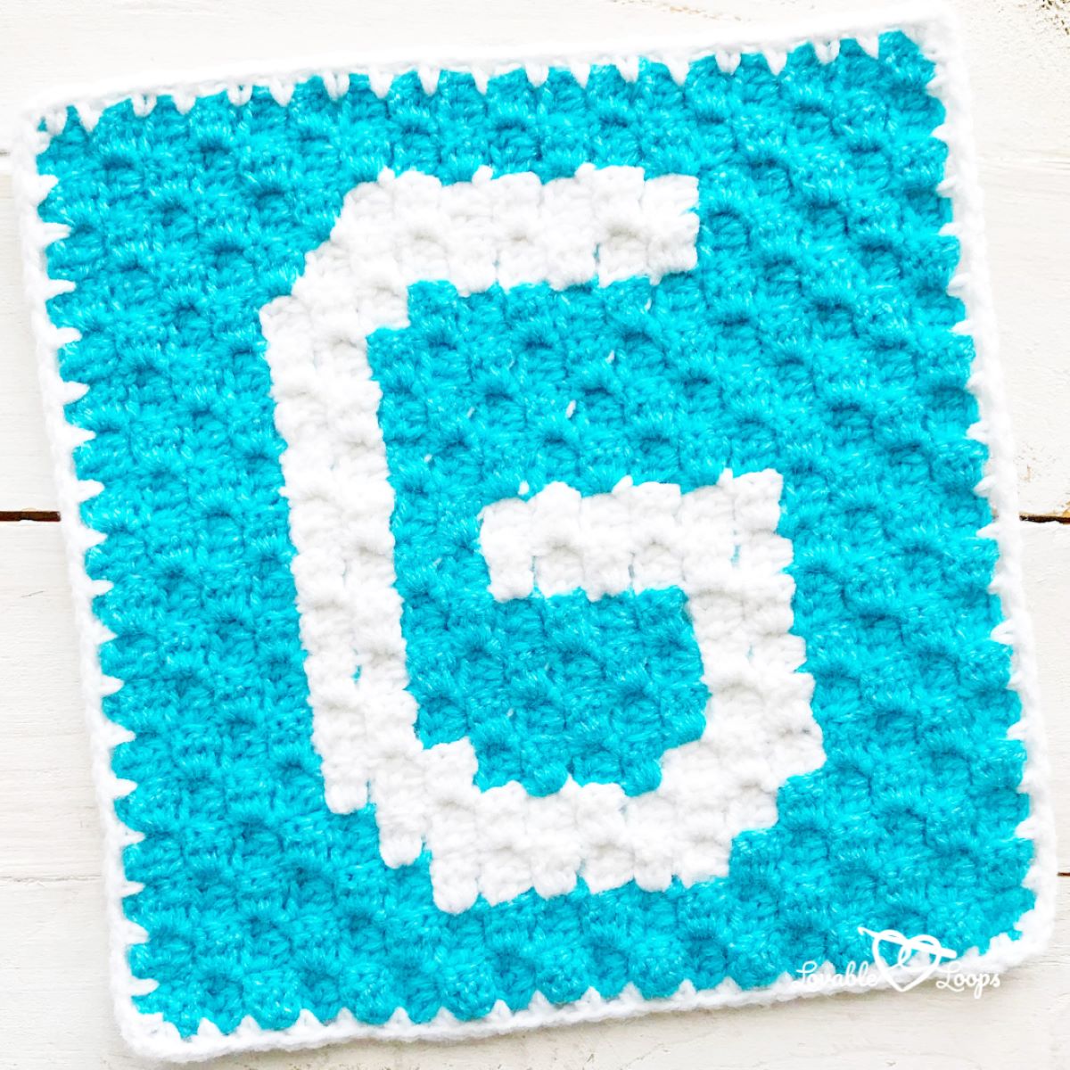 How To Crochet A Letter Into A Blanket