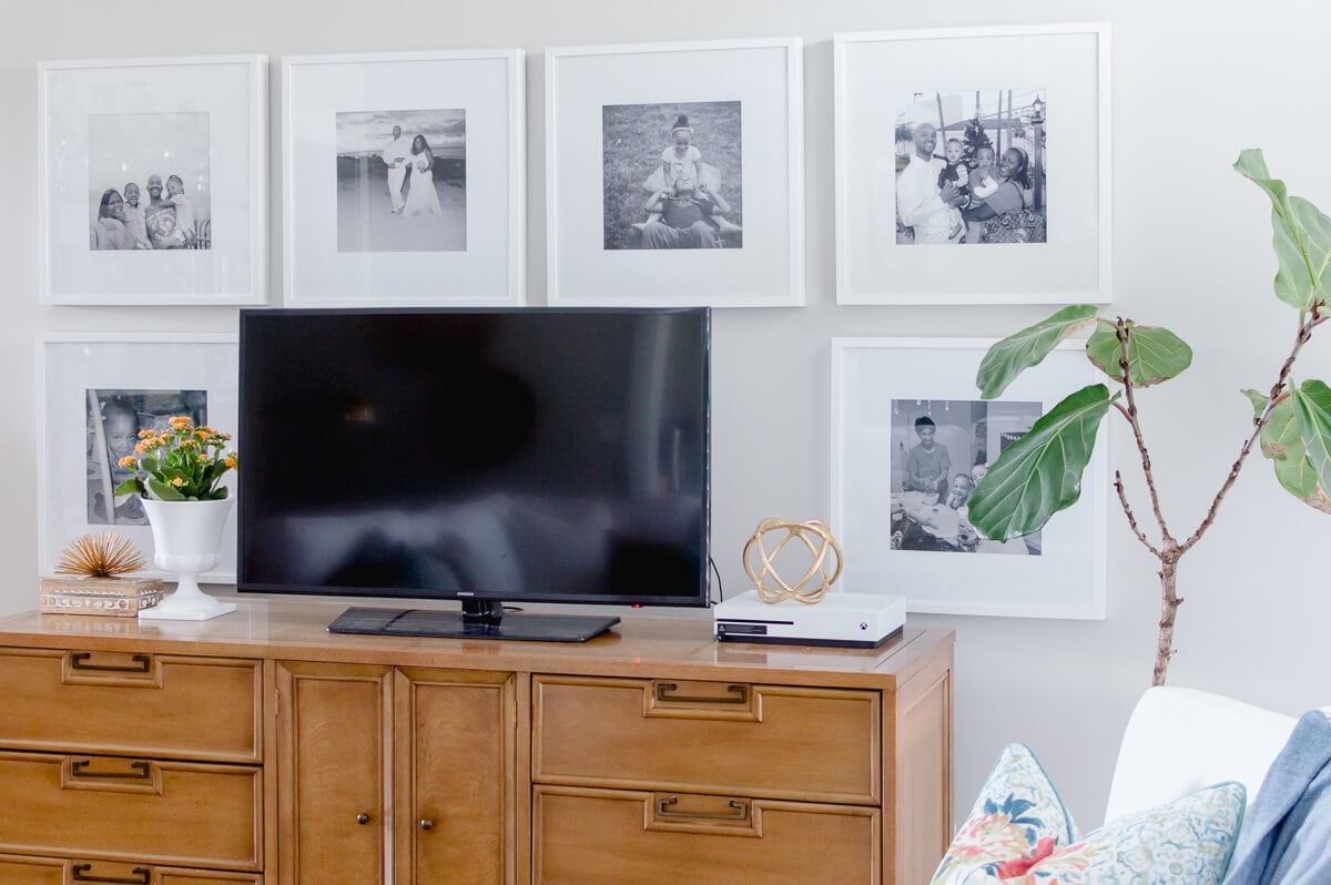 How To Decorate A Dresser With A TV