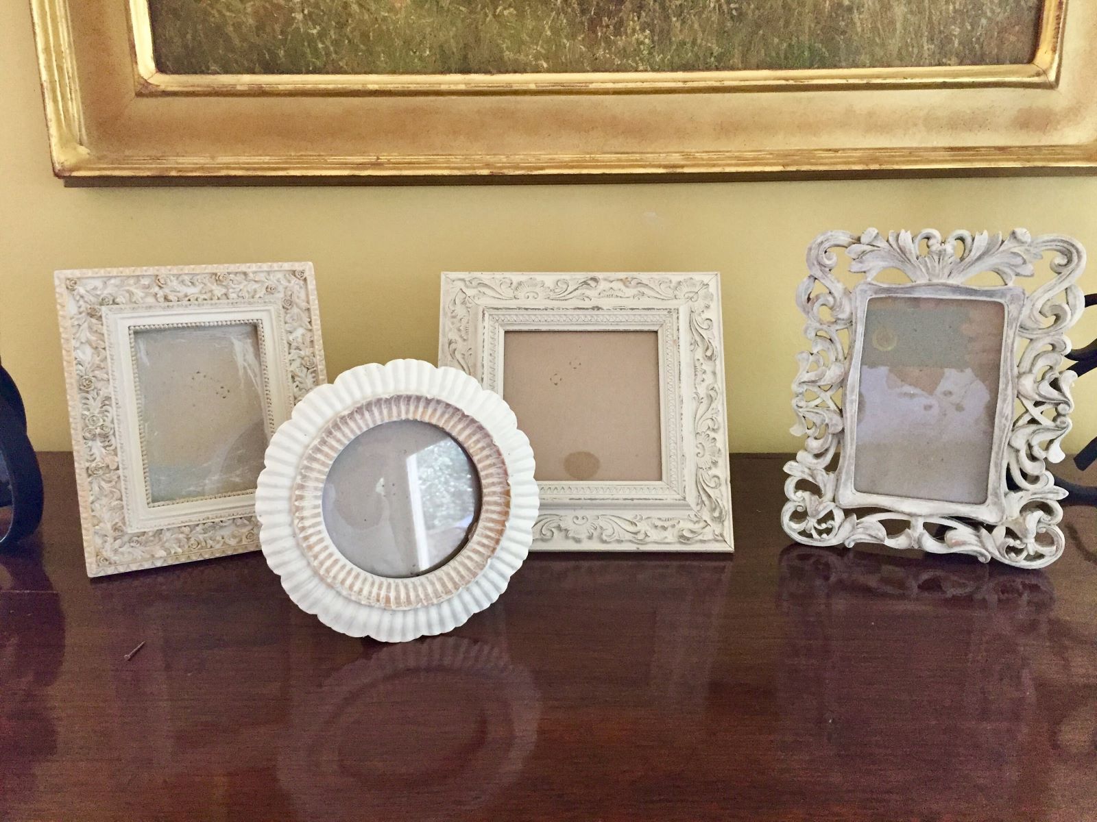 How To Distress Picture Frames