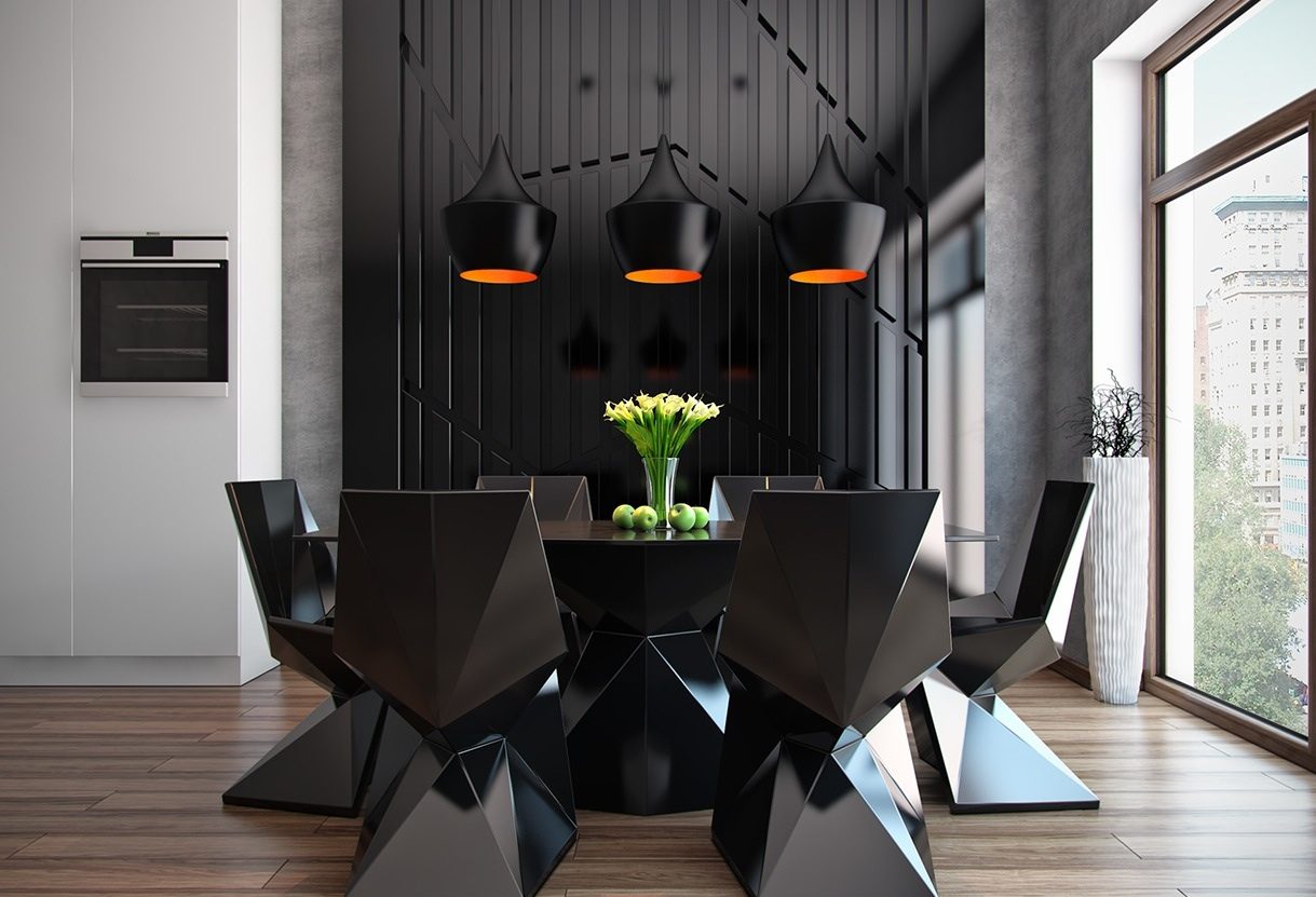 How To Enhance The Look Of A Black Dining Table