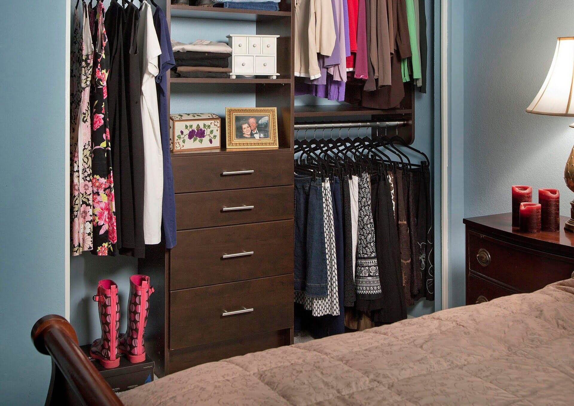 How To Fit A Dresser In A Closet