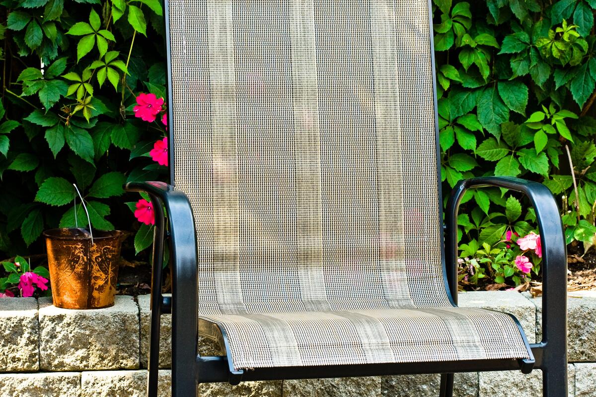 How To Fix Sling Patio Chairs