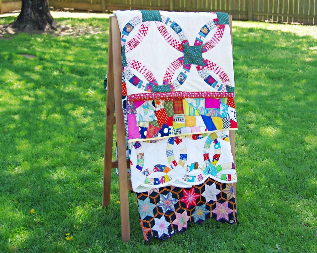 How To Fold A Quilt For A Rack