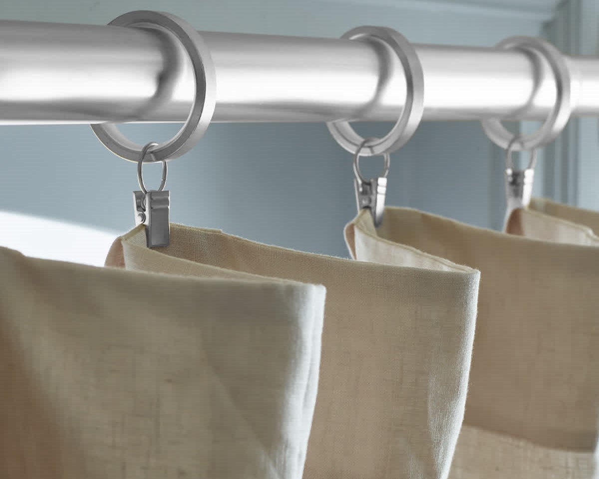 How To Hang Drapes With Clips