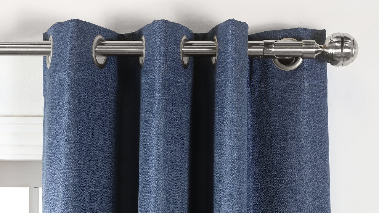 How To Hang Grommet Drapes