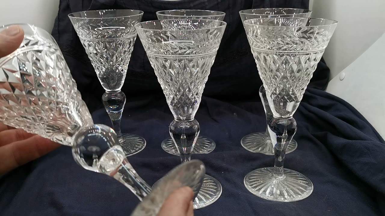 How To Identify Vintage Crystal Stemware