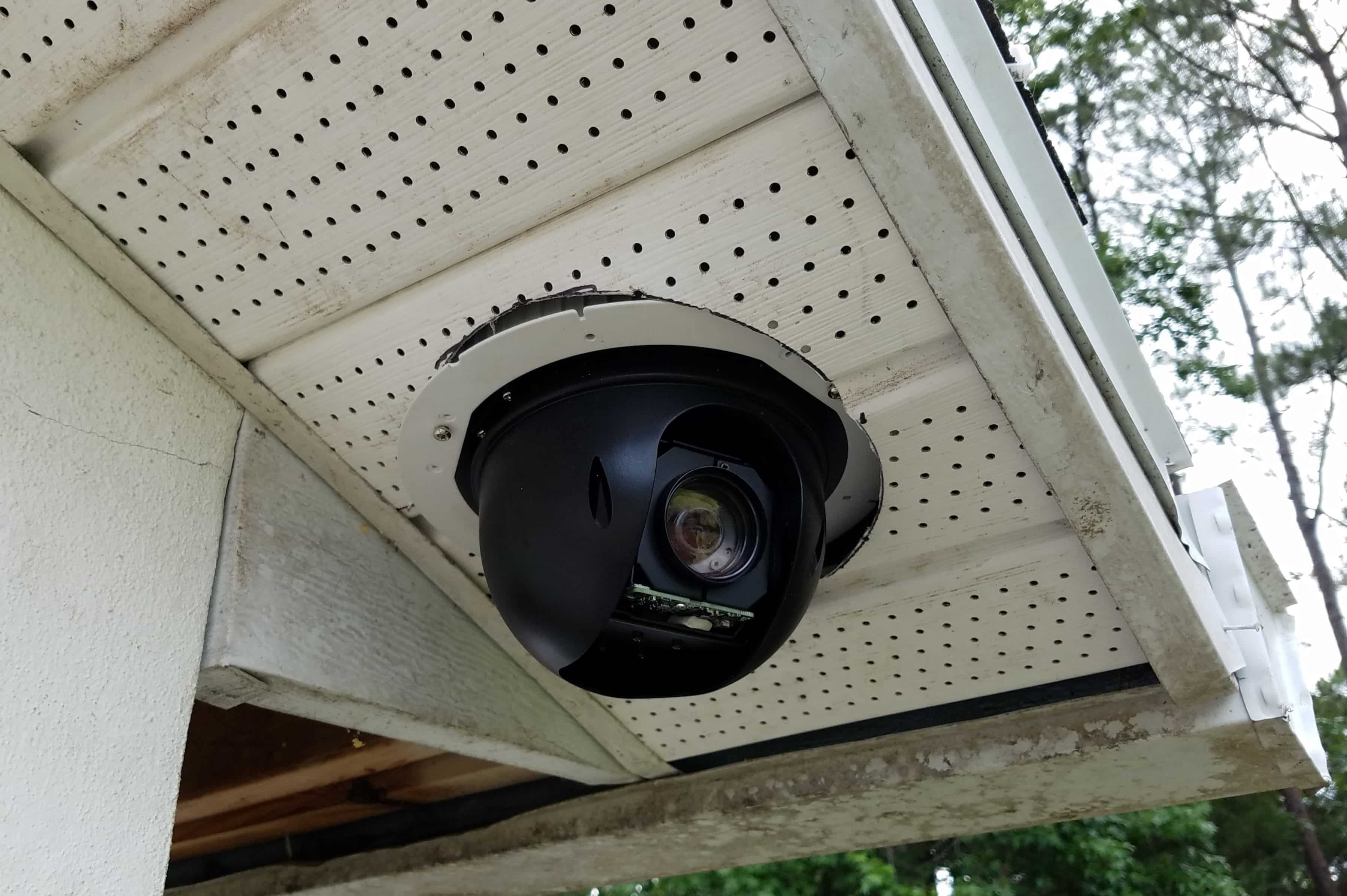 How To Install A Security Camera On Soffit