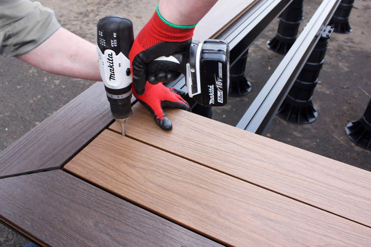 How To Install Plastic Decking