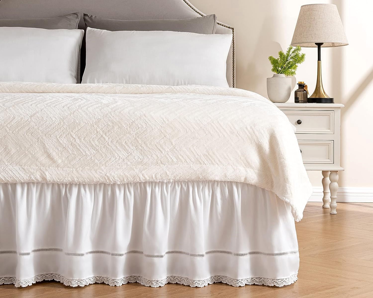 Stay Put Pins the best bed skirt pinsStay Put Pins creates a secure hold  for bed skirts, slipcovers, and linens