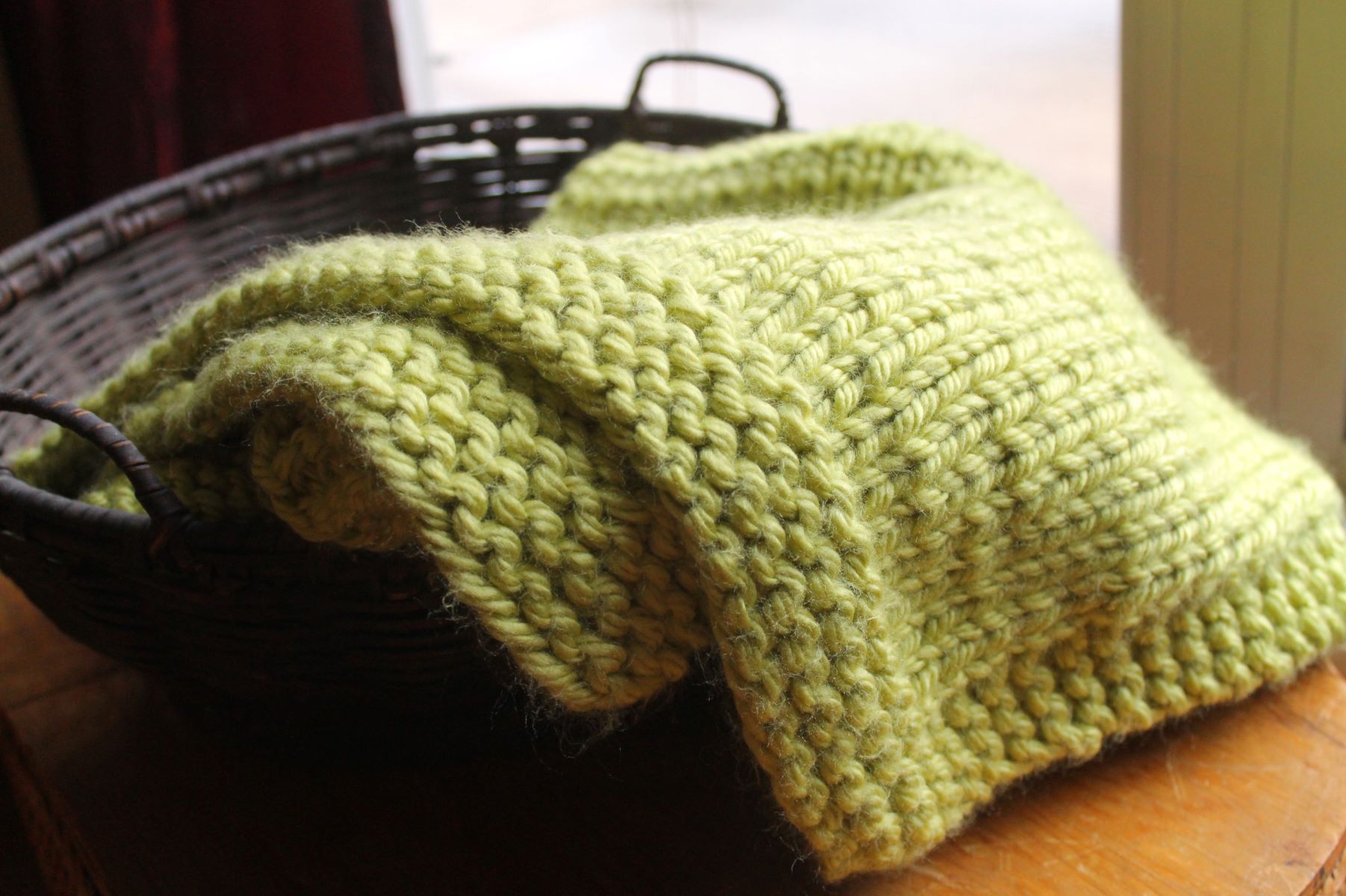 How To Knit A Baby Blanket For Beginners With Straight Needles