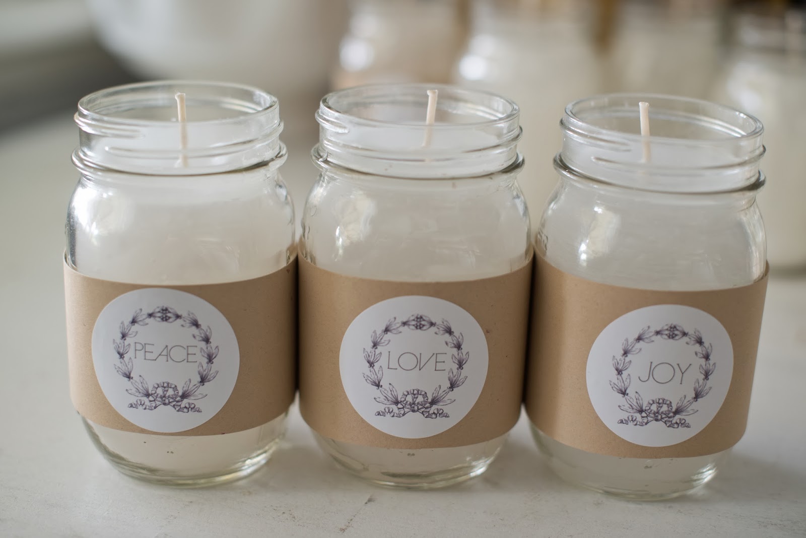 How To Label Candles