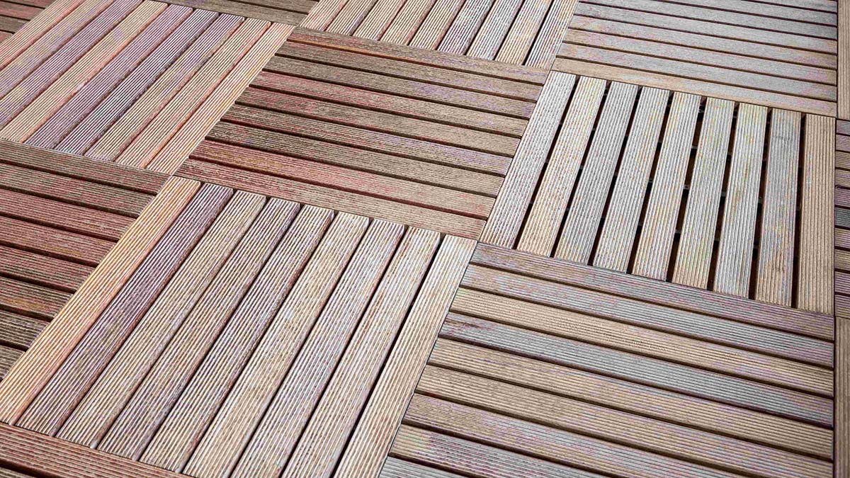 How To Lay Decking Tiles