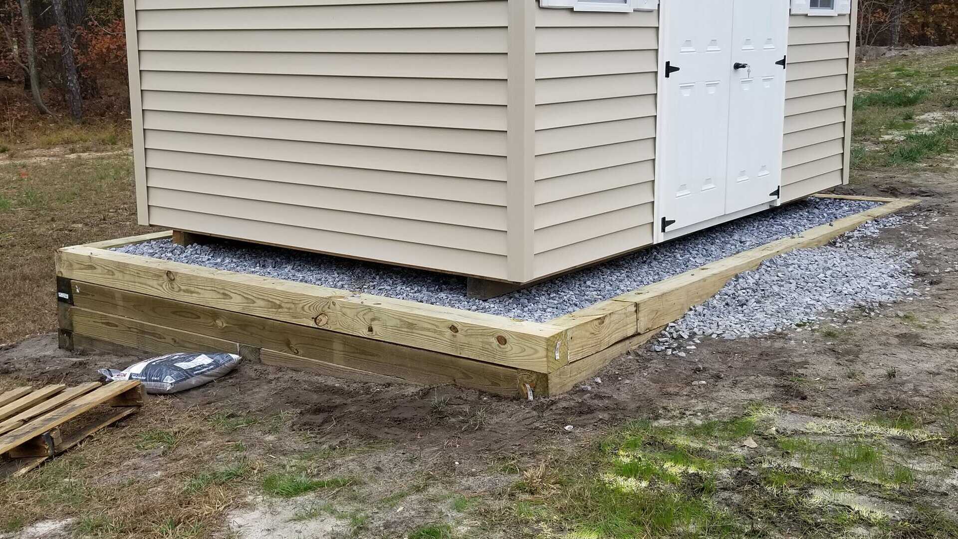 How To Level A Shed Foundation