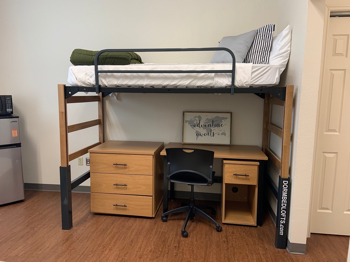 How To Lower A Dorm Bed