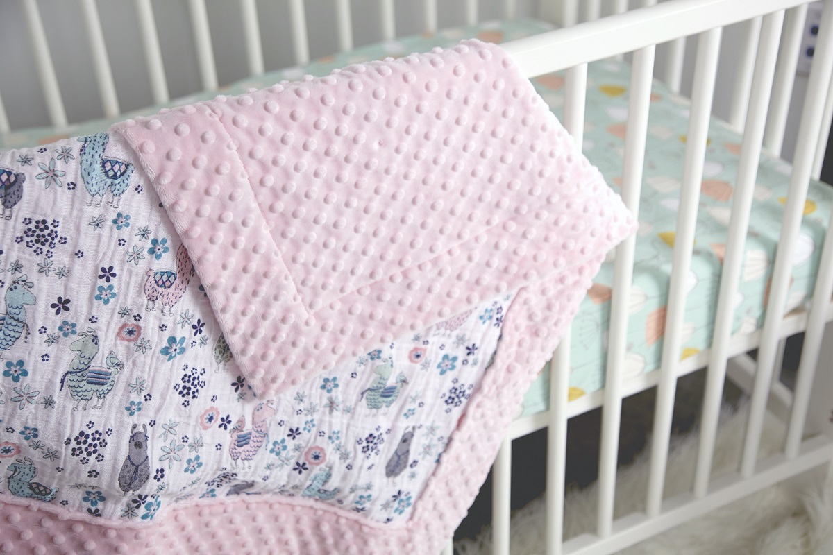 How To Make A Baby Quilt Using Minky Fabric