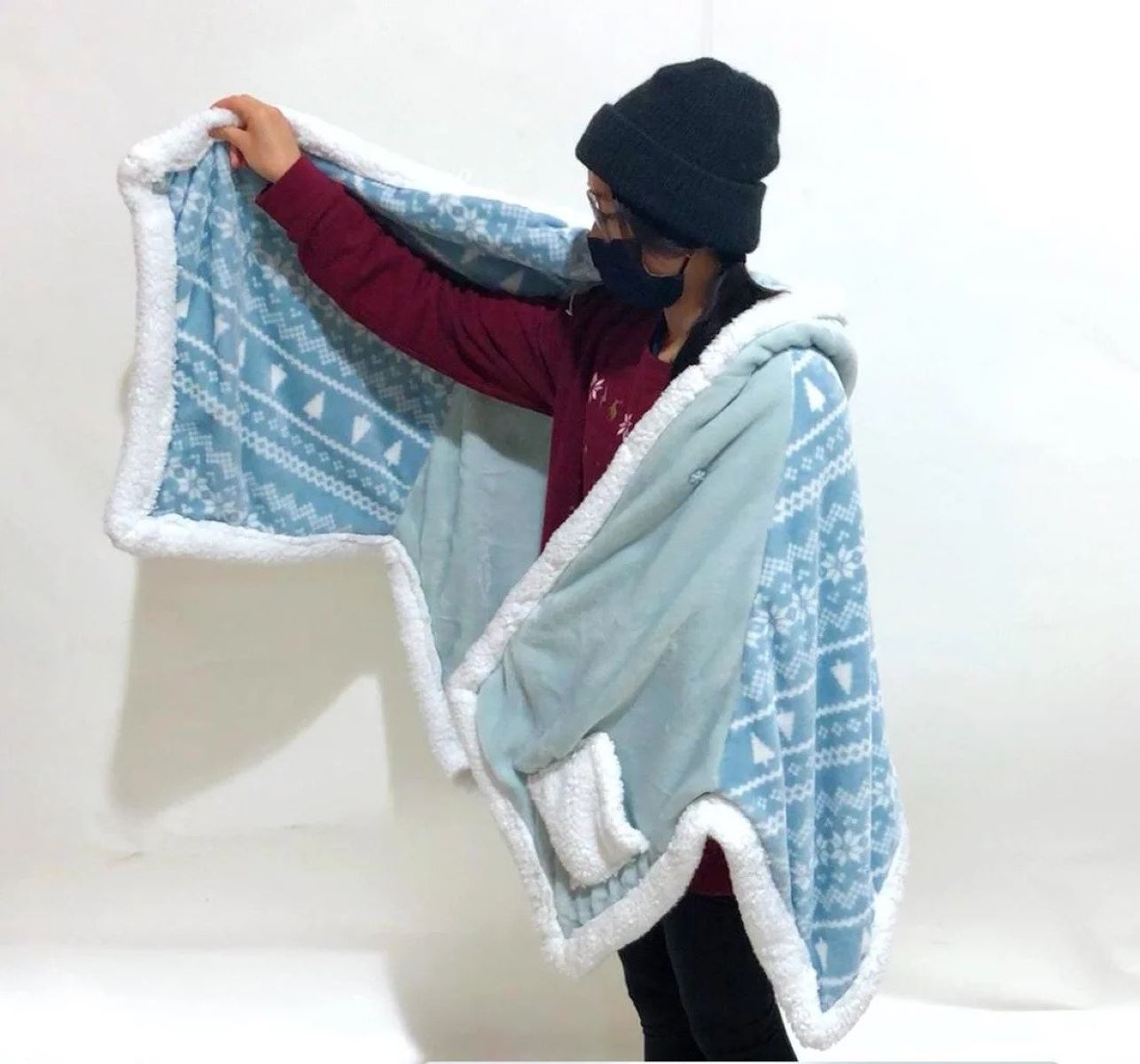 How To Make A Cape From A Blanket