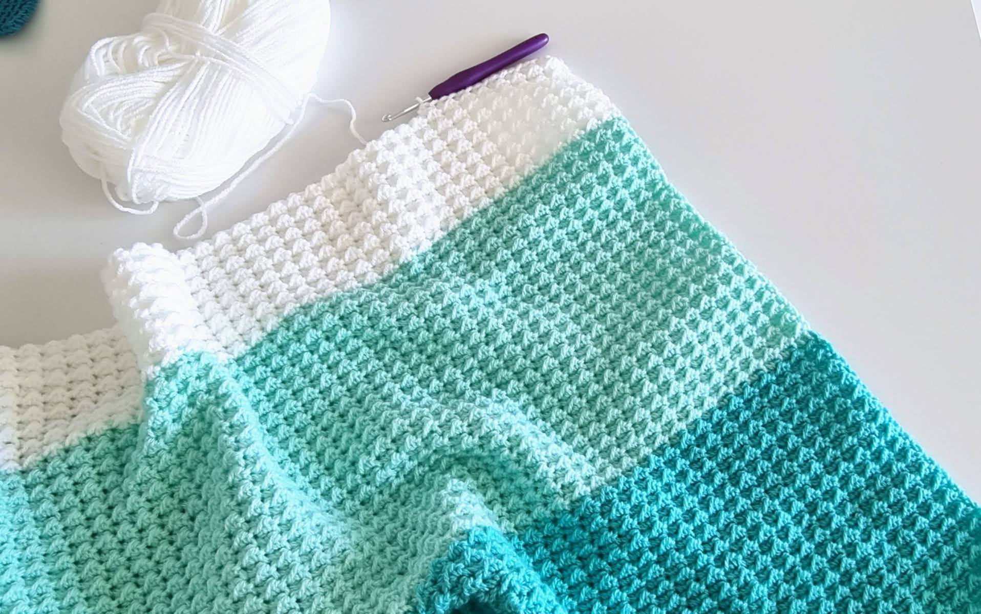 How To Make A Crochet Baby Blanket