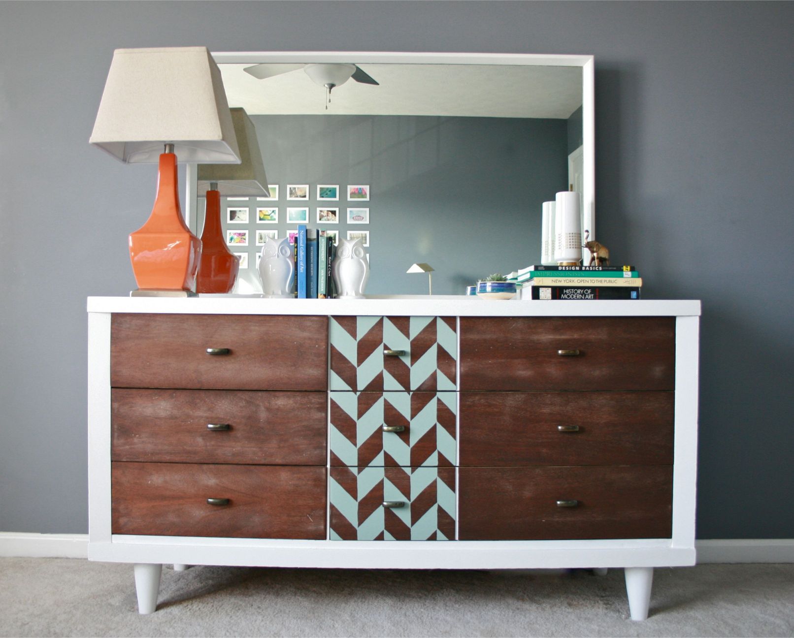 How To Make A Dresser Look Mid-Century