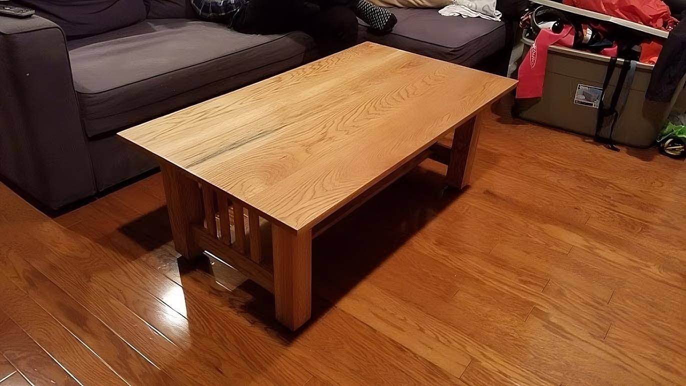 How To Make A Mission Style Coffee Table