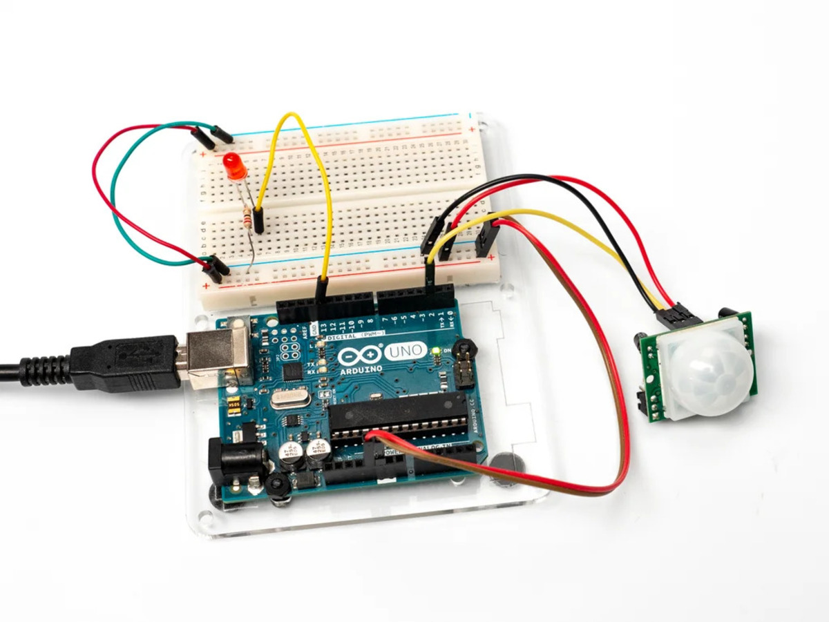 How To Make A Motion Detector Detonator With Breadboards