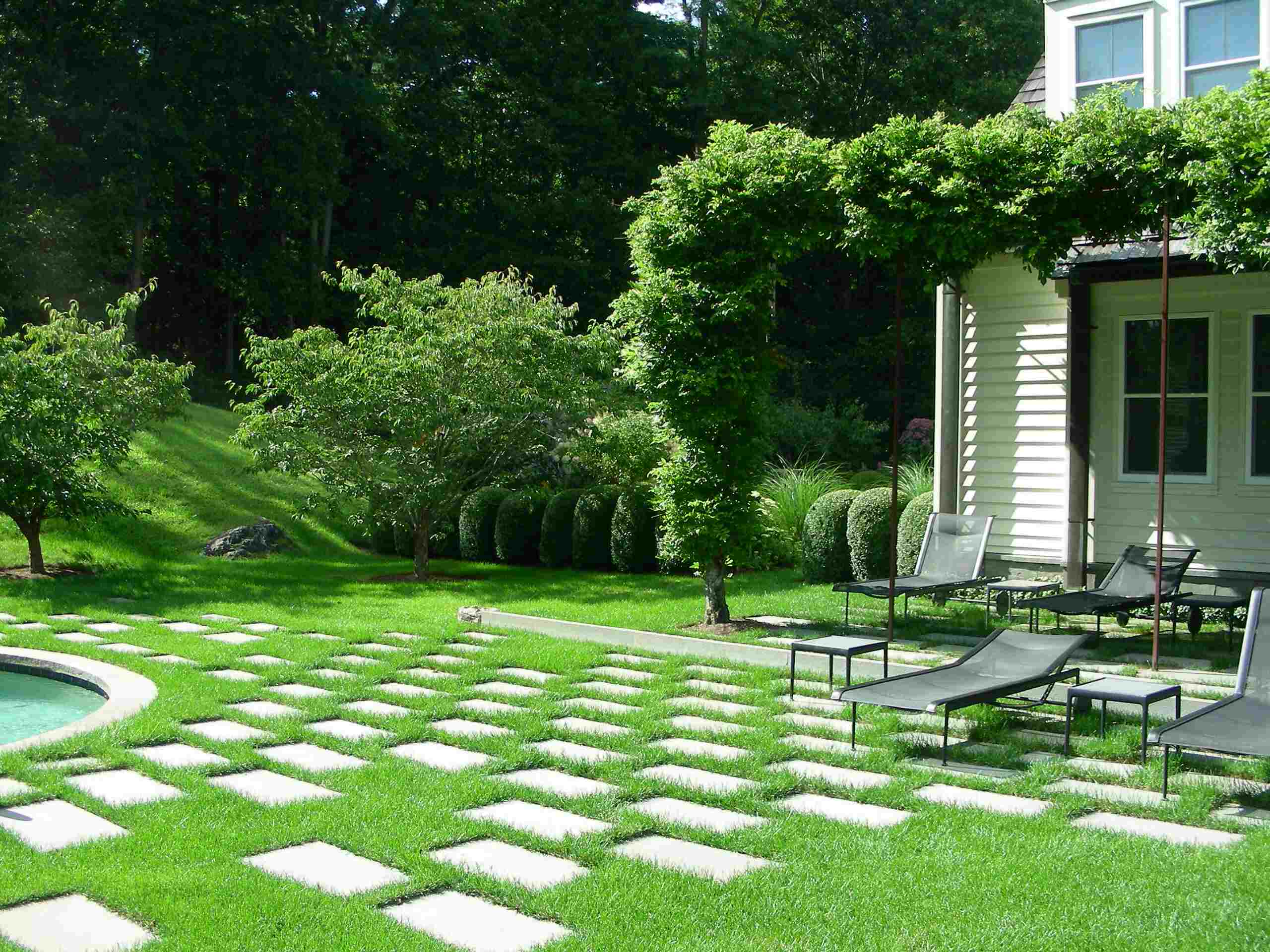 How To Make A Patio On Grass