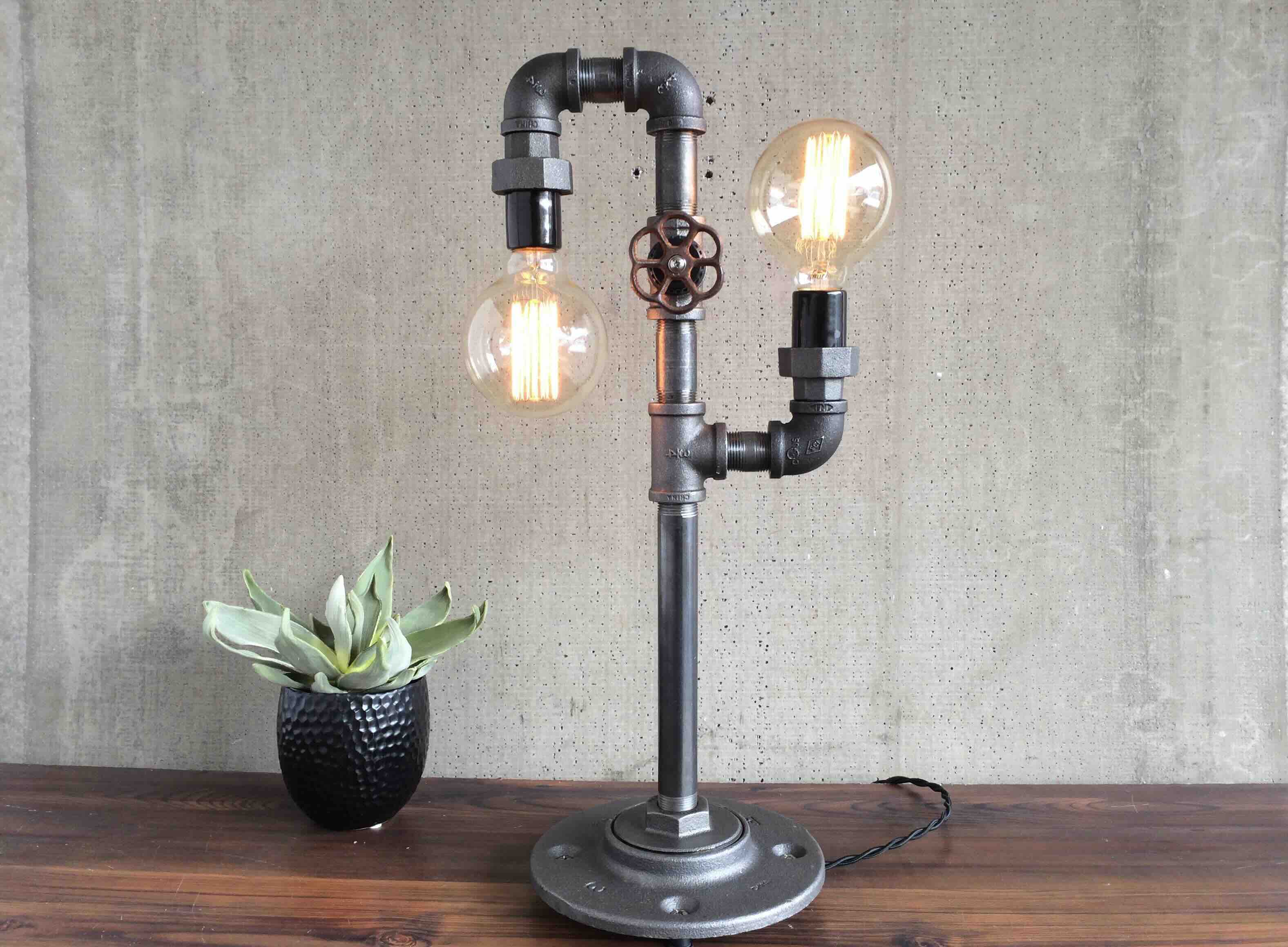How To Make A Pipe Lamp
