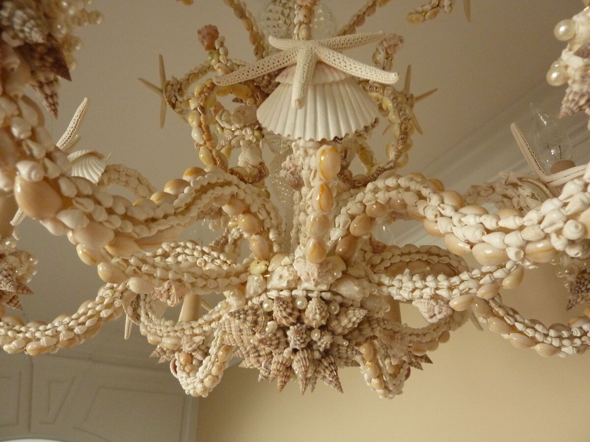 How To Make A Seashell Chandelier