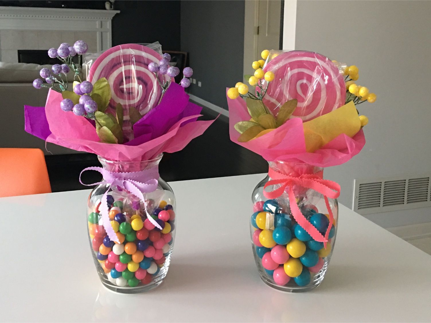 How To Make Centerpieces With Candy