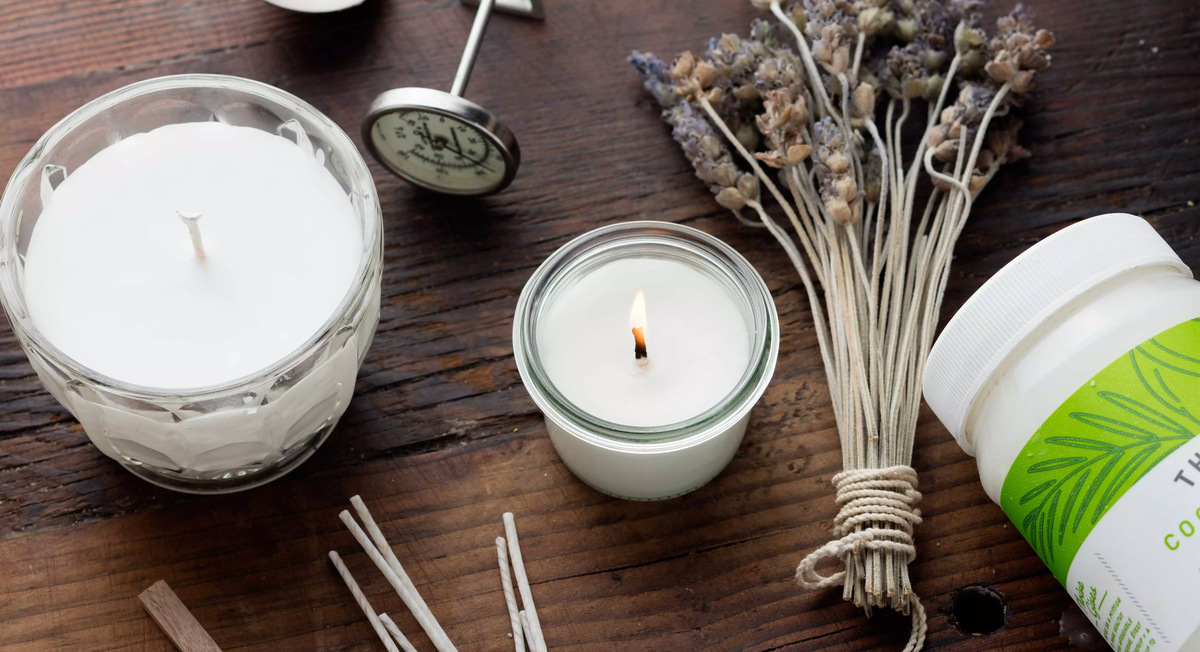 How To Make Coconut Oil Candles