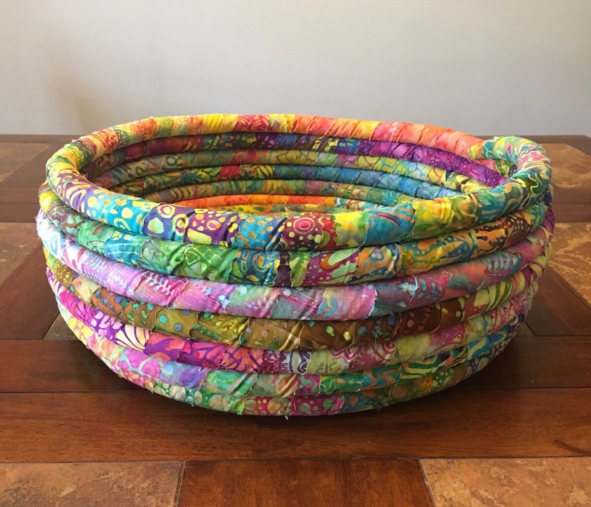 How To Make Coiled Fabric Baskets