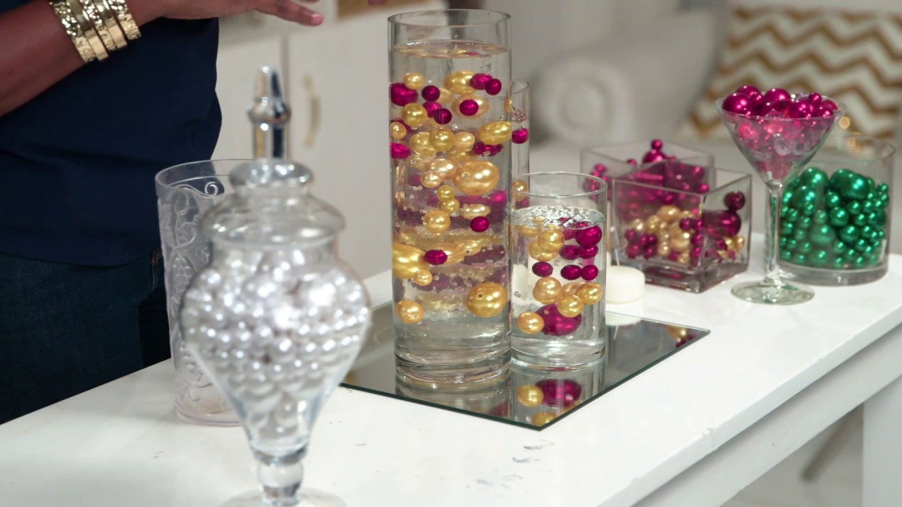 How To Make Floating Beads Centerpieces