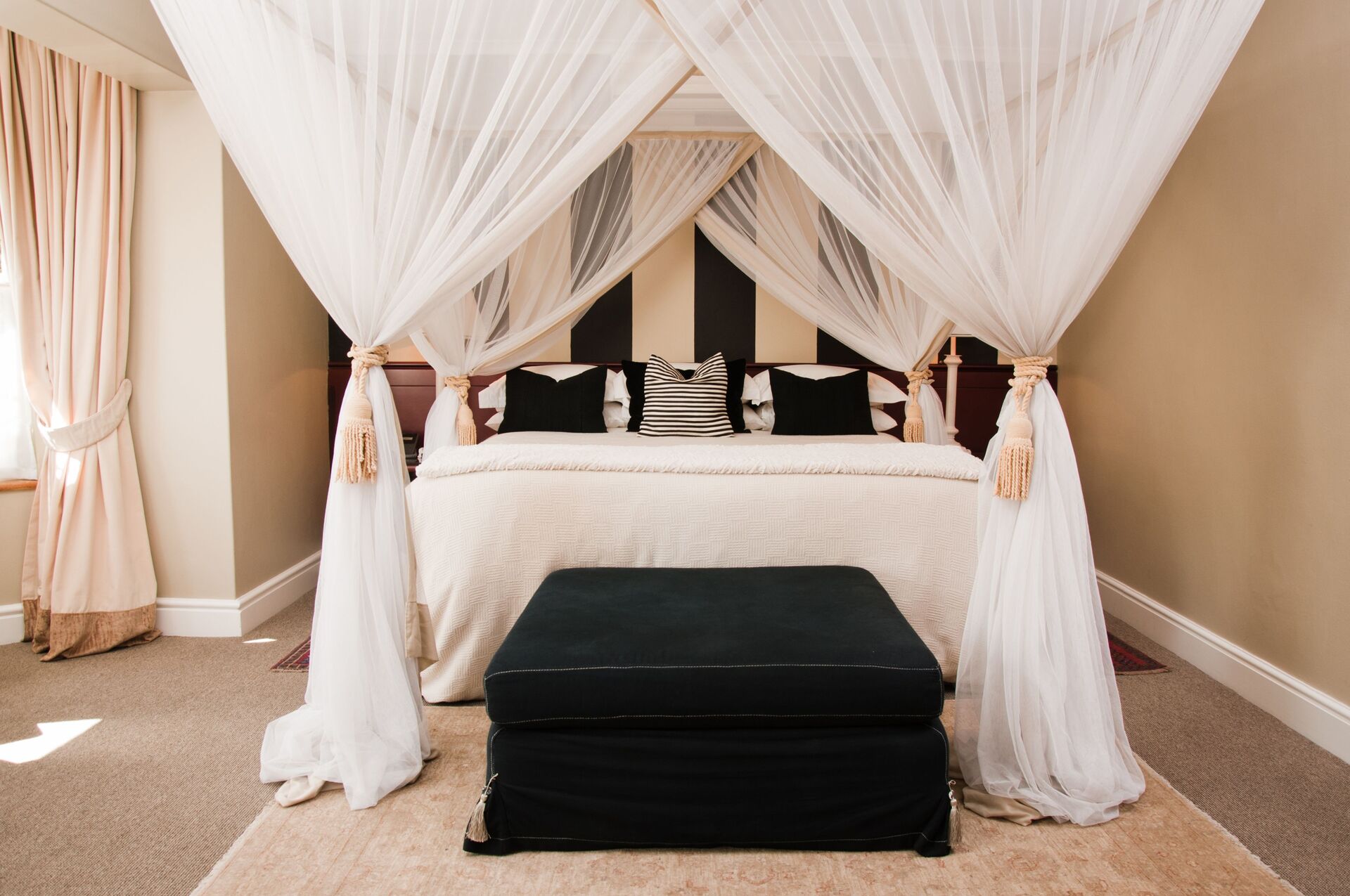 How To Make Four Poster Bed Drapes