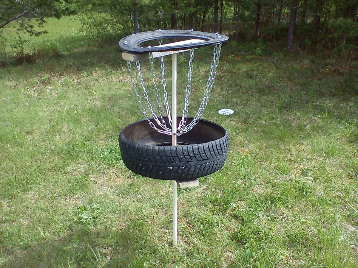 How To Make Frisbee Golf Baskets