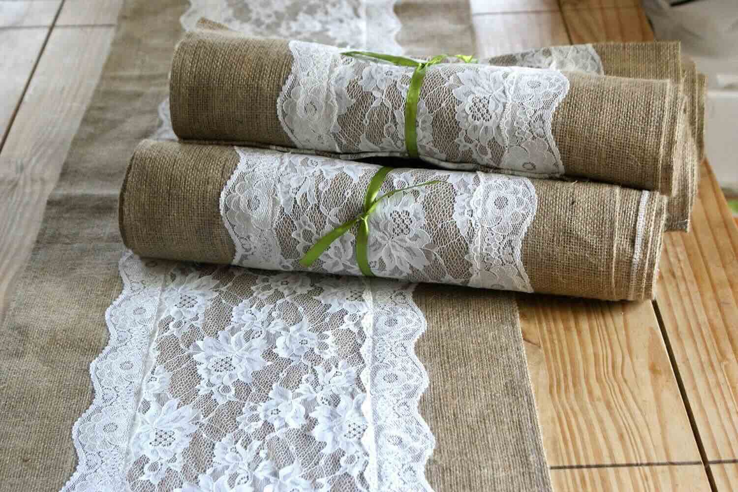 How To Make Lace Table Runners