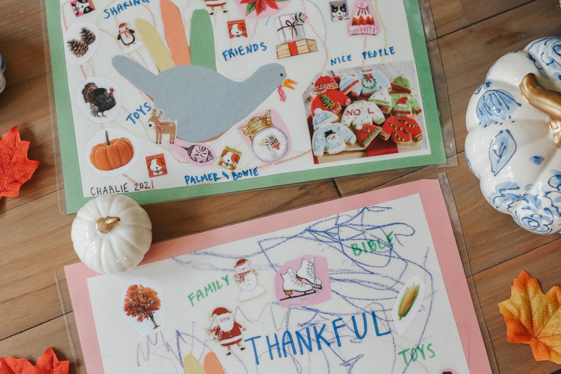 How To Make Paper Placemats For Kids