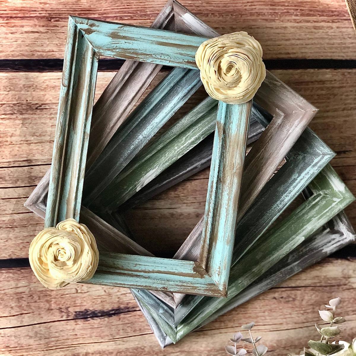 How To Make Primitive Picture Frames