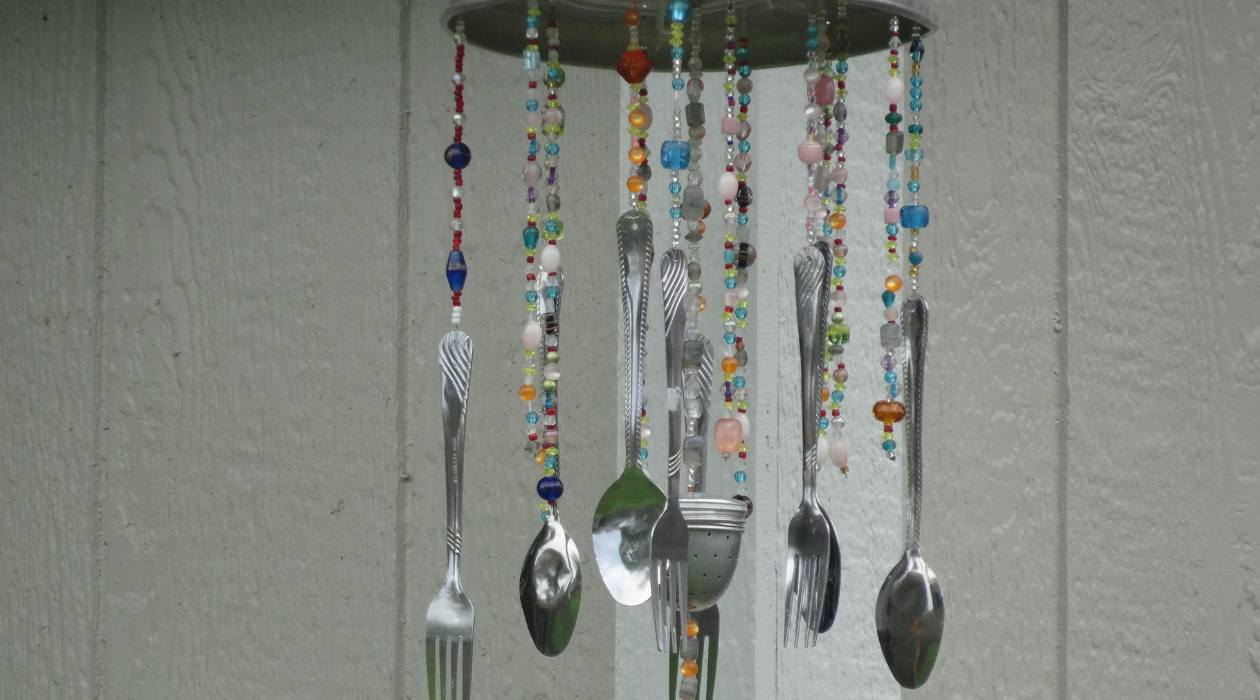 How To Make Silverware Wind Chimes