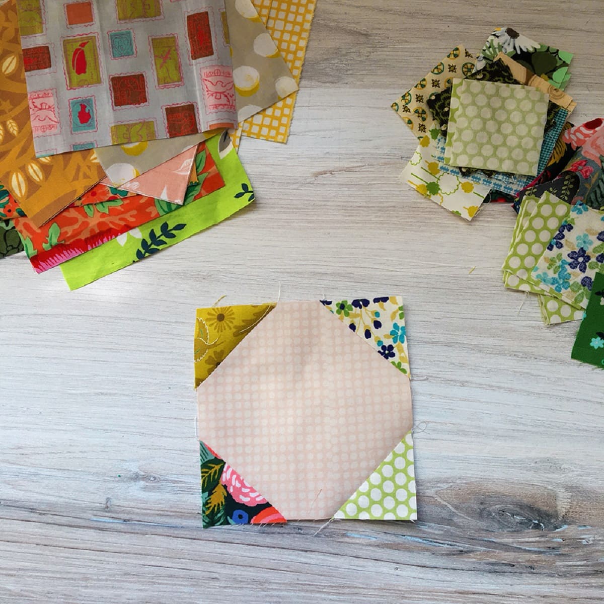 How To Make Snowball Quilt Block