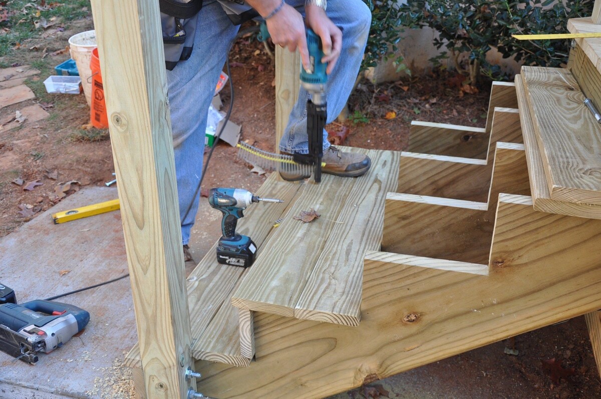 How To Make Steps For A Patio