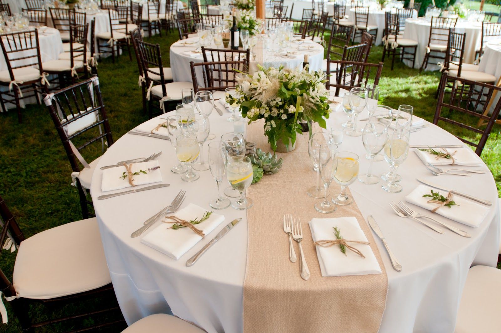 How To Make Table Runners For Wedding Reception