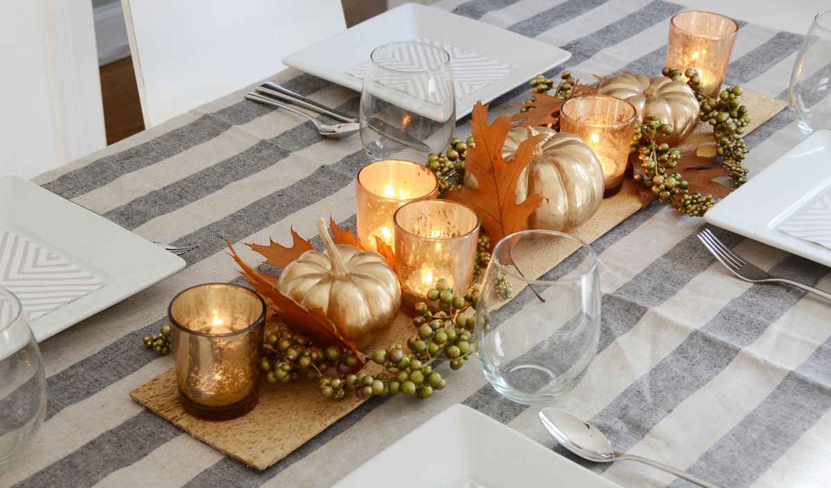 How To Make Thanksgiving Table Centerpieces