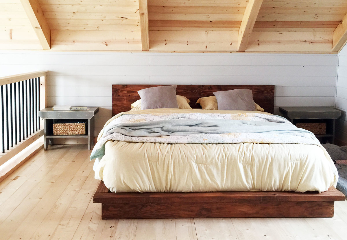 How To Make Your Own Rustic Bed Frame
