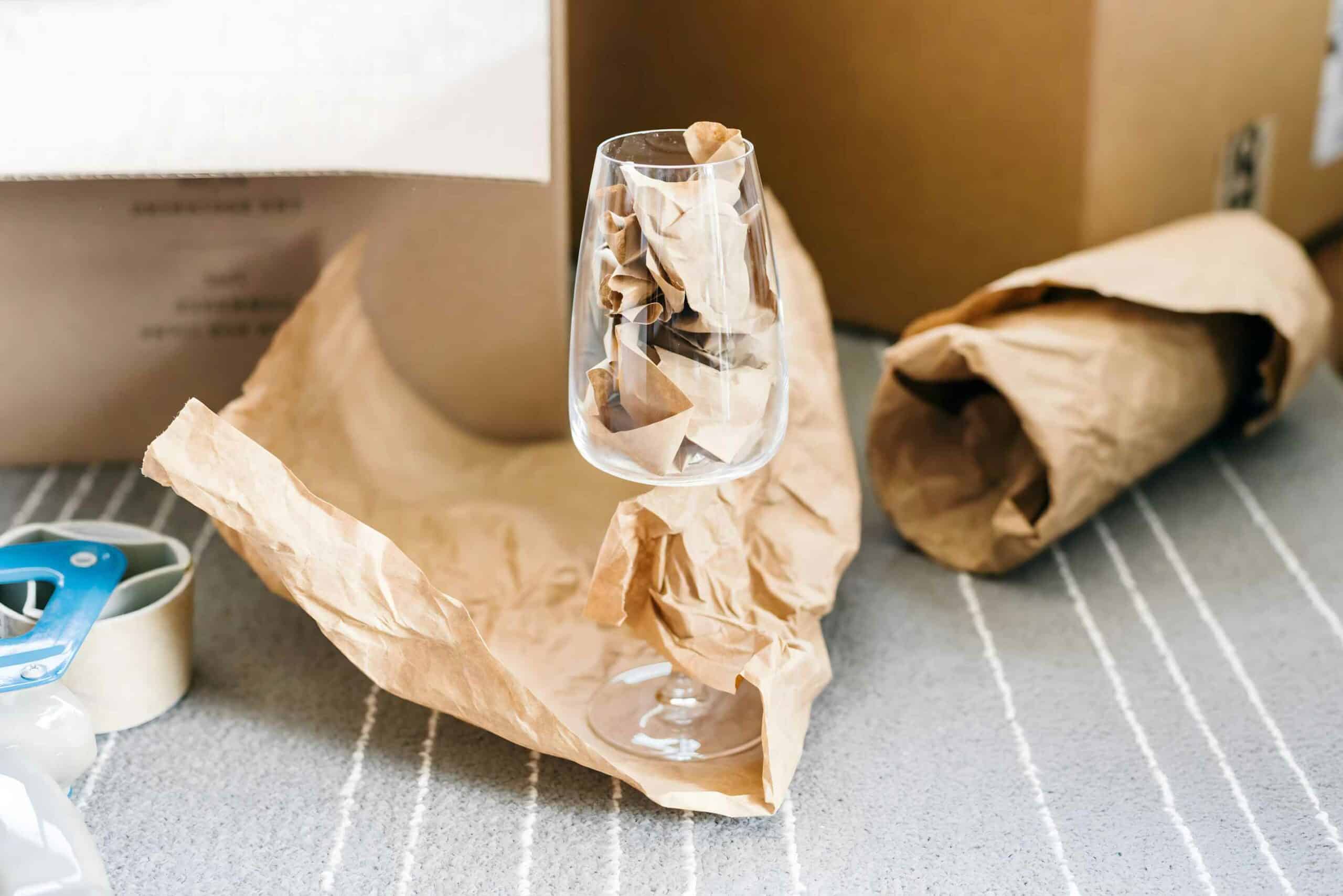 How To Pack Wine Glasses Safely