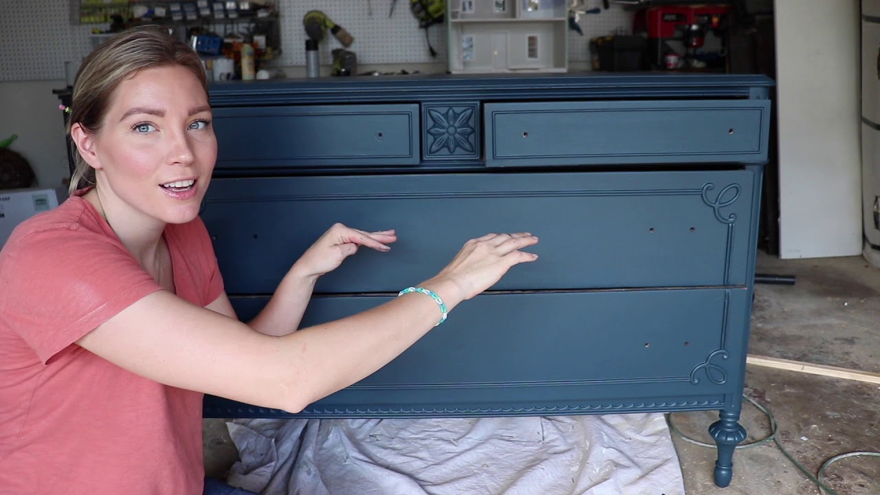 How To Paint An Old Dresser