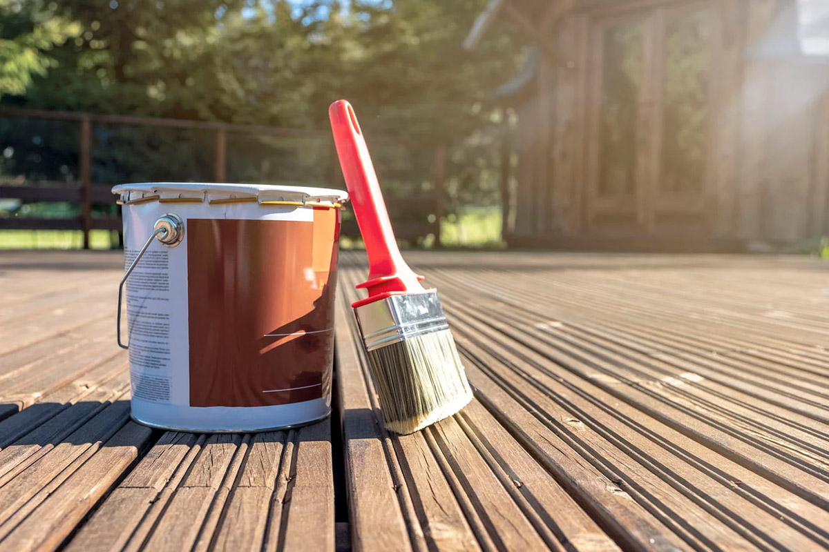 How To Paint Decking Properly